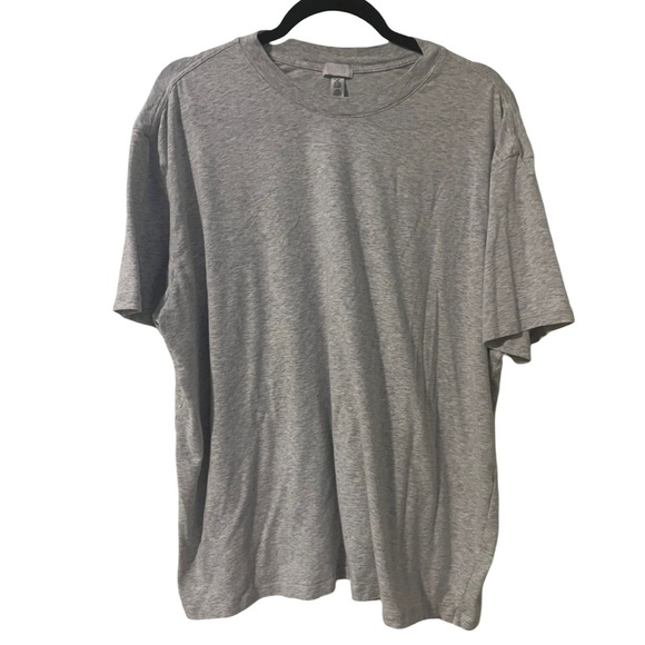SKIMS Heathered Gray Lounge Comfy Super Soft Plus Size Short Sleeve Shirt Size2X - Picture 1 of 7